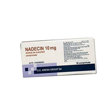 Thuốc Nadecin 10mg - Điều trị đau thắt ngực