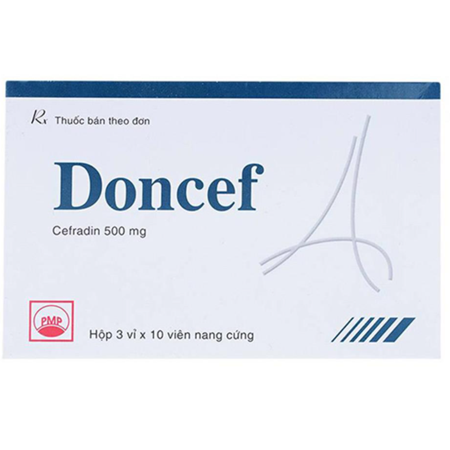 Thuốc Doncef 500mg - Điều trị viêm phổi