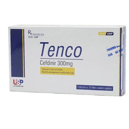 Thuốc Tenco - Điều trị các tình trạng nhiễm khuẩn
