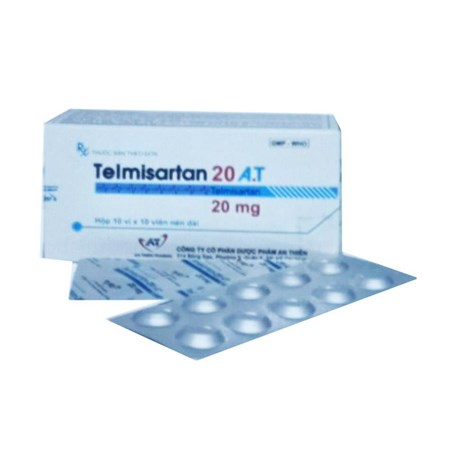 Thuốc Telmisartan 20 A.T - Điều trị tăng huyết áp
