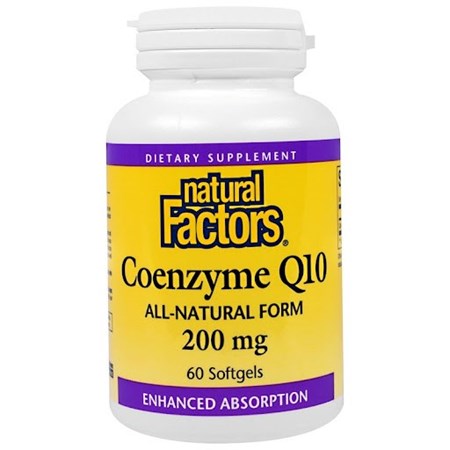 Thuốc Natural Factors Coenzyme Q10 - Hỗ trợ hệ tim mạch khỏe