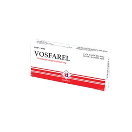 Thuốc Vosfarel - Domesco 20mg - Điều trị đau thắt ngực