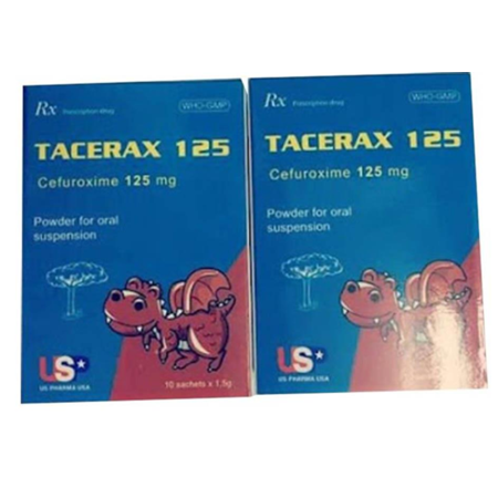 Thuốc Tacerax 125 Mg - Điều trị nhiễm khuẩn 