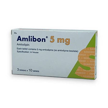 Thuốc Amlibon 5mg - Điều trị cao huyết áp