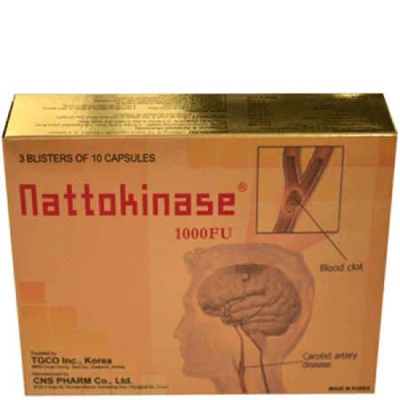 Thuốc Nattokinase 1000FU – Giúp tăng cường hệ tim mạch