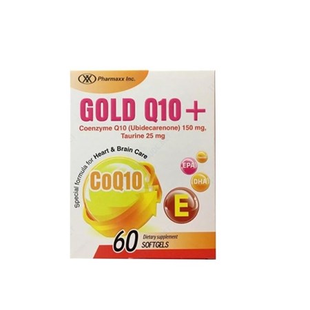 Thuốc Gold Q10+ – Giúp chống oxi hóa hộp 60 viên