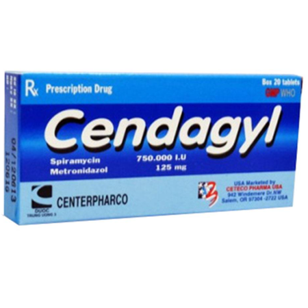 Thuốc Cendagyl - Điều trị nhiễm trùng răng miệng