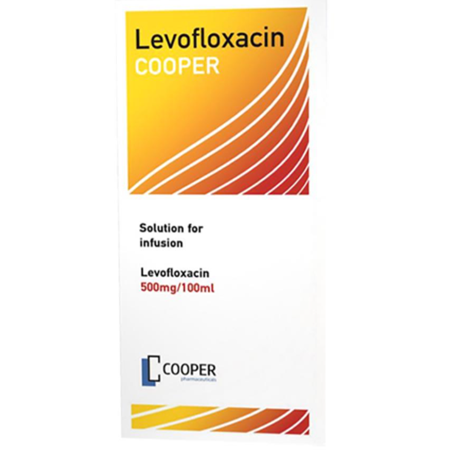 Thuốc Levofloxacin Cooper 500mg/100ml - Điều trị nhiễm khuẩn