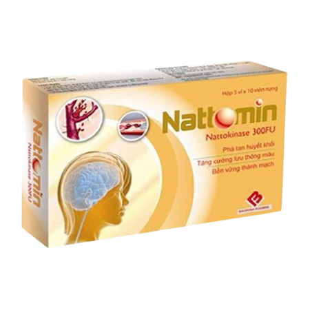 Thuốc Nattomin - Giúp tăng cường hệ tim mạch hiệu quả
