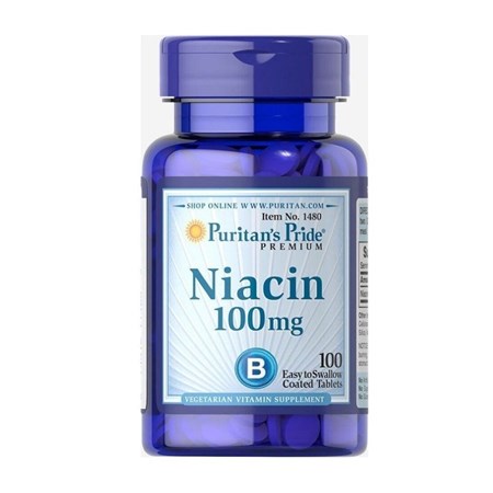 Thuốc Niacin 100mg Lọ 100 Viên – Giảm Mụn , Viêm Da