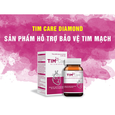 Thuốc TIM Care Diamond - Thuốc chữa nhồi máu cơ tim