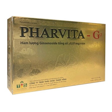 Thuốc Pharvita-G2 – Viên uống bồi bổ cơ thể