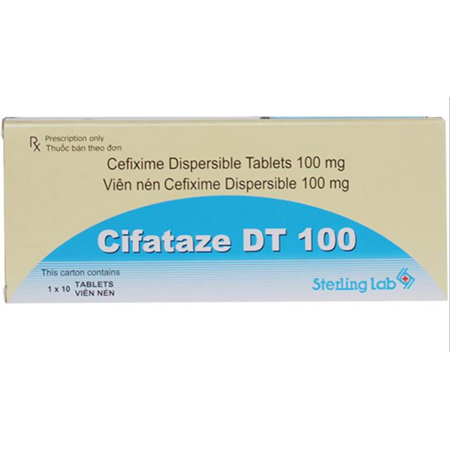 Thuốc Cifataze DT 100 - Điều trị nhiễm khuẩn