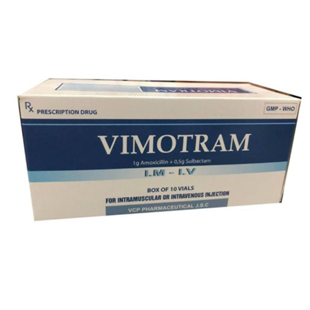 Thuốc VIMOTRAM - Điều trị nhiễm khuẩn 