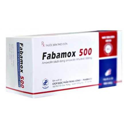 Thuốc Fabamox 500 - Điều trị nhiễm khuẩn