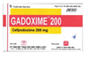 Thuốc Gadoxime 200 - Điều trị bệnh nhiễm trùng da