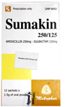 Thuốc Sumakin - Điều trị nhiễm khuẩn