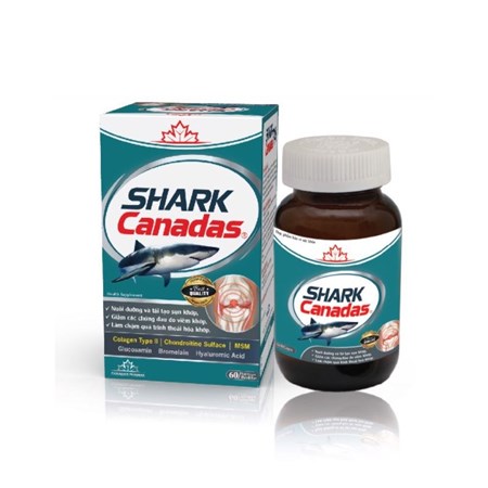Thuốc Shark Canadas – Giảm Triệu Chứng Đau Do Khô Khớp, Thoái Hóa Khớp