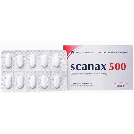 Thuốc Scanax 500 - Thuốc kháng sinh
