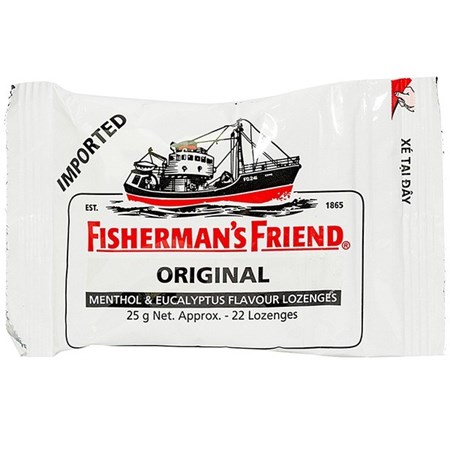 Thuốc Fisherman’s Friend Original – Kẹo Cay Con Tàu