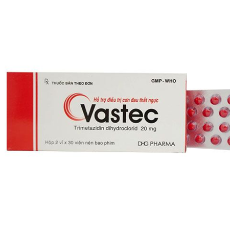 Thuốc Vastec - Thuốc điều trị đau thắt ngực hiệu quả