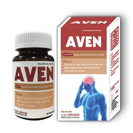Thực phẩm bảo vệ sức khỏe Aven – Hỗ trợ điều trị tai biến mạch máu não