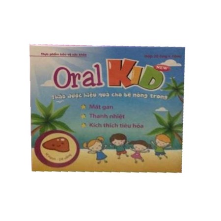 Thực phẩm bảo vệ sức khỏe Oral Kid – Giúp mát gan, lợi tiểu