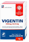Thuốc Vigentin 500mg/62,5mg - Điều trị nhiễm khuẩn đường hô hấp
