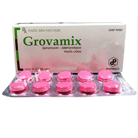 Thuốc Grovamix - Điều trị nhiễm trùng nha khoa