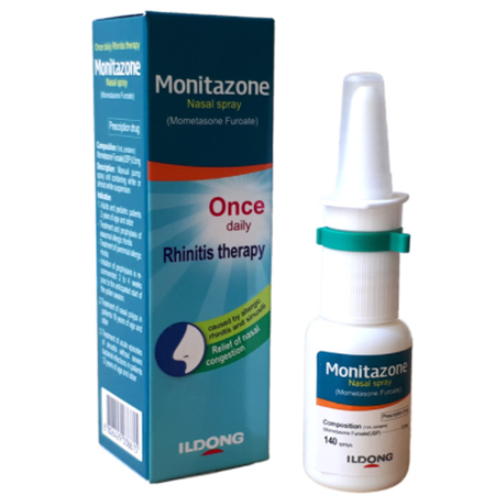 Thuốc xịt mũi Monitazone – hỗ trợ điều trị viêm xoang mũi cấp tính