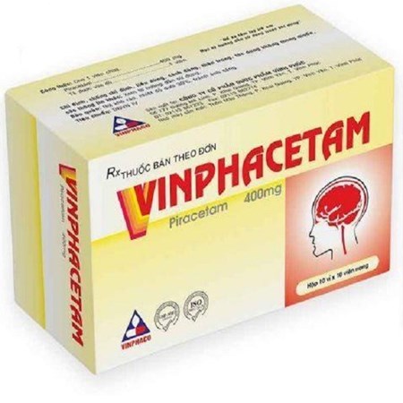 Thuốc Vinphacetam 400mg - Tăng cường máu lên não hiệu quả