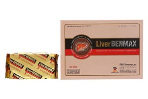 Thuốc Liver Benmax Hộp 60 Viên – Tăng Cường Chức Năng Gan