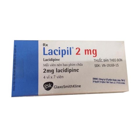 Thuốc Lacipil 2mg – thuốc điều trị tăng huyết áp