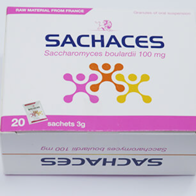 Thuốc Sachaces 100mg - Giúp bổ sung, duy trì hệ vi sinh đường ruột