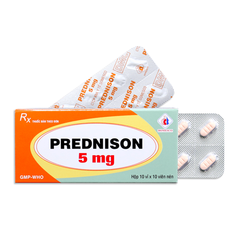 Thuốc Prednisone 5mg - Điều trị bệnh lý viêm khớp