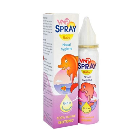 VNP Spray Baby (Lọ 50ml) – Hỗ Trợ Điều Trị Bệnh Lý Về Mũi
