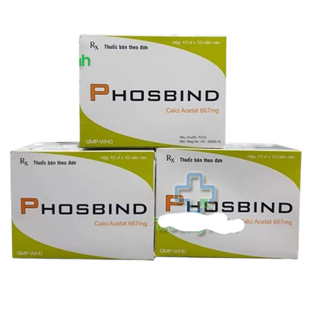 Thuốc Phosbind - Thuốc điều trị bệnh thận hiệu quả của Armephaco