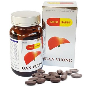 Thuốc Medi Happy Gan Vương – Viên Uống Tăng Cường Chức Năng Gan – 60 Viên