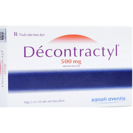 Thuốc Decontractyl 500mg
