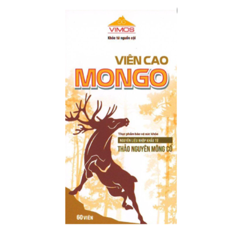 Viên Cao Mongo - Bổ sung canxi và acid amin