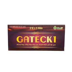Viên Giải Độc Gan GATECK1 – Bảo Vệ Chức Năng Gan 