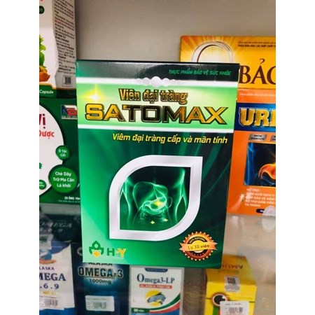 Viên Đại Tràng Satomax - Hỗ trợ tăng cường tiêu hóa