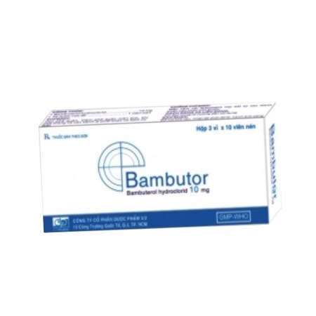 Thuốc Bambutor - Điều trị các cơn hen phế quản