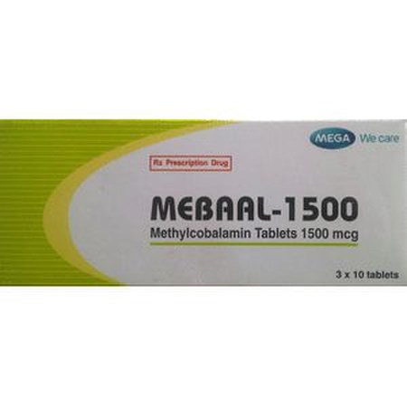 THUỐC MEBAAL 1500 - Thuốc điều trị các bệnh lí thần kinh 
