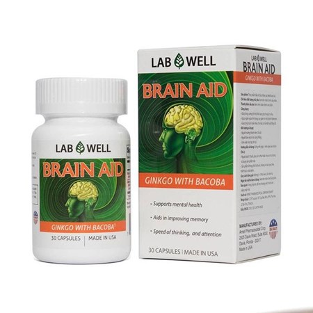 Thuốc Lab Well Brain Aid - BỔ NÃO TĂNG CƯỜNG TRÍ NHỚ