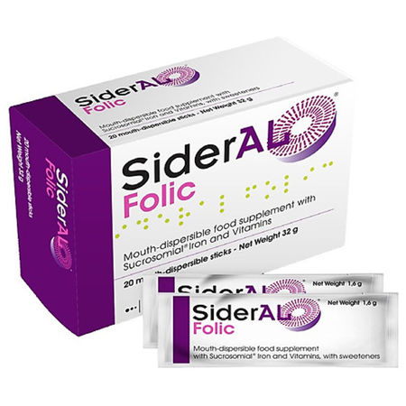 Thuốc Sideral folic - Hỗ trợ giảm nguy cơ và chống thiếu máu