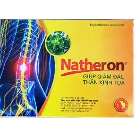 Thuốc NATHERON - Hỗ trợ điều trị đau thần kinh tọa 