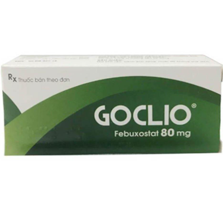 Thuốc Goclio 80mg - Điều trị bệnh Gout