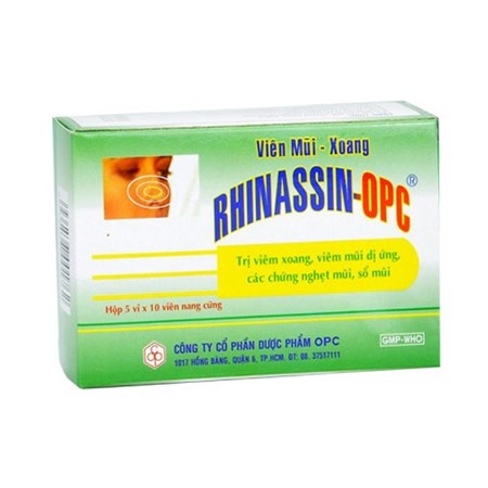 Thuốc Rhinassin - OPC - Điều trị viêm mũi