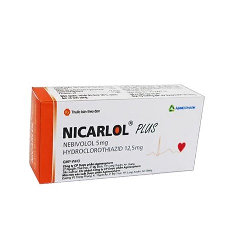 Thuốc Nicarlol plus - Thuốc điều trị tăng huyết áp